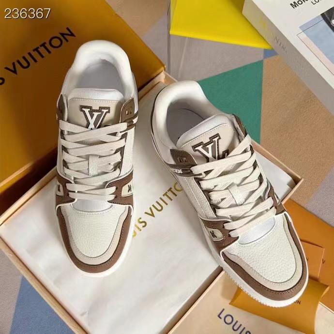 LOUIS VUITTON || LV Trainer Maxi Sneaker Blue|Brown