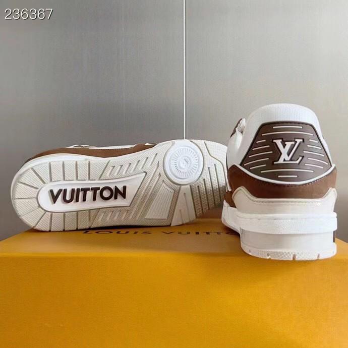 LOUIS VUITTON || LV Trainer Maxi Sneaker Blue|Brown