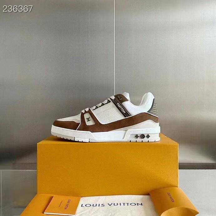 LOUIS VUITTON || LV Trainer Maxi Sneaker Blue|Brown