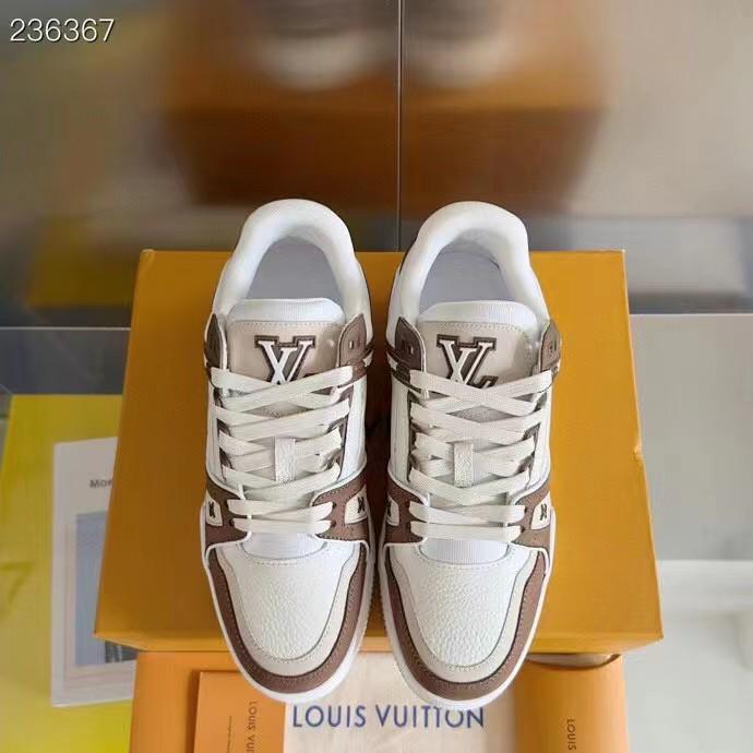 LOUIS VUITTON || LV Trainer Maxi Sneaker Blue|Brown