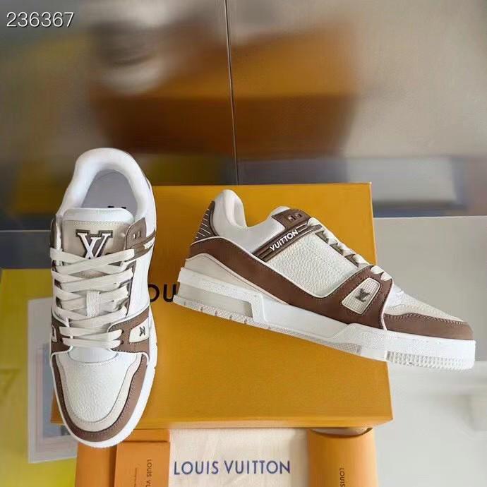 LOUIS VUITTON || LV Trainer Maxi Sneaker Blue|Brown