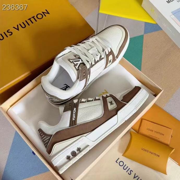 LOUIS VUITTON || LV Trainer Maxi Sneaker Blue|Brown