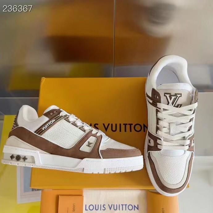 LOUIS VUITTON || LV Trainer Maxi Sneaker Blue|Brown