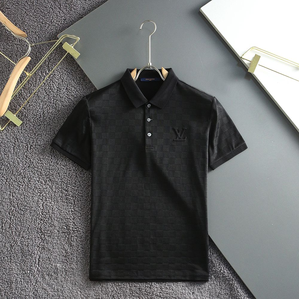 LOUIS VUITTON || Classic Damier Pique Polo T-Shirt