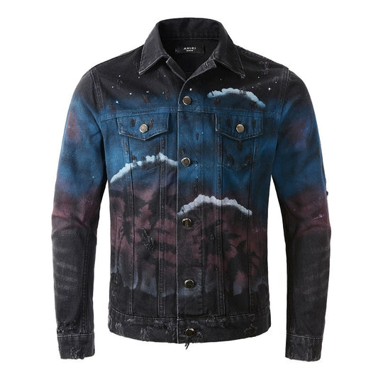 AMIRI Printing denim jacket