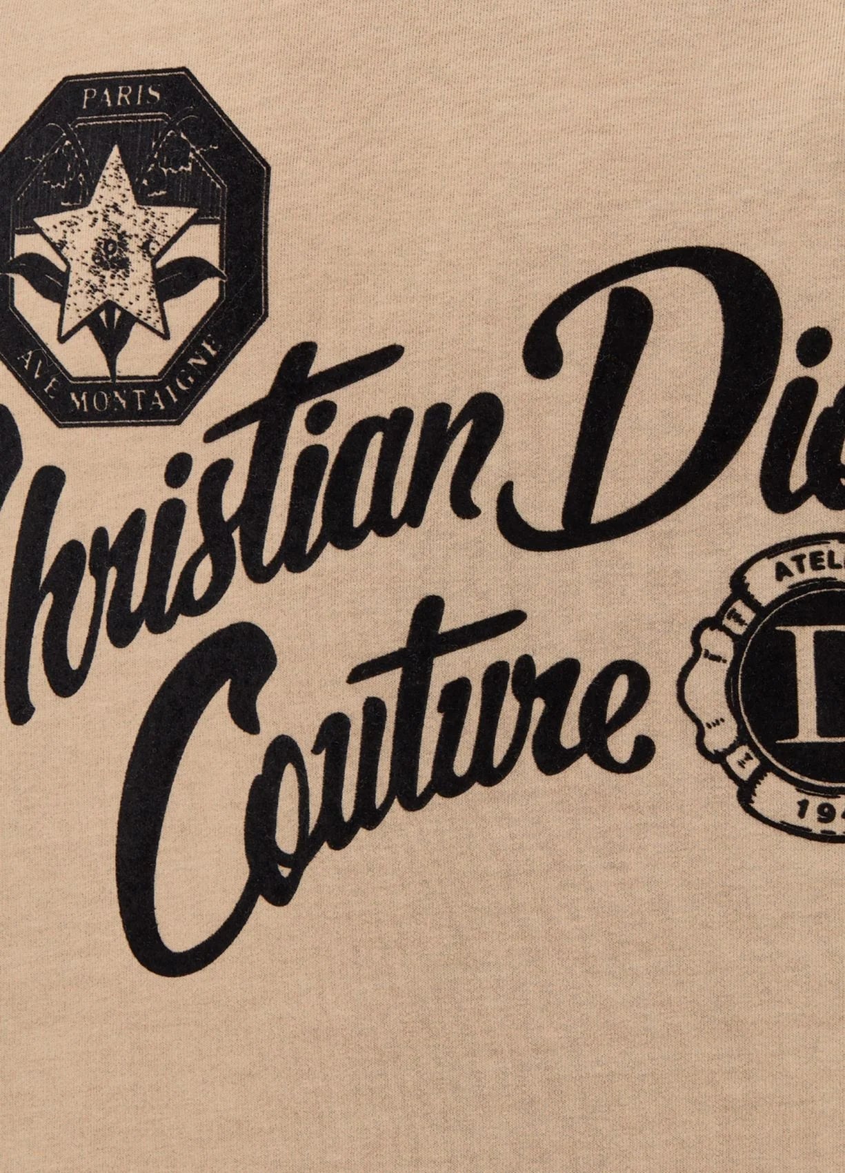 CHRISTIAN DIOR || 2024 SS Unisex Street Style Cotton Short Sleeves Logo Luxury T-Shirt