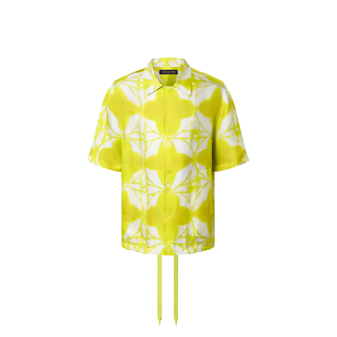 LOUIS VUITTON || Monogram Shibori Short-Sleeved Shirt