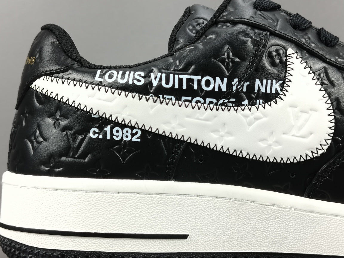 Nike Air Force 1 x Louis Vuitton: Exclusive Black Edition