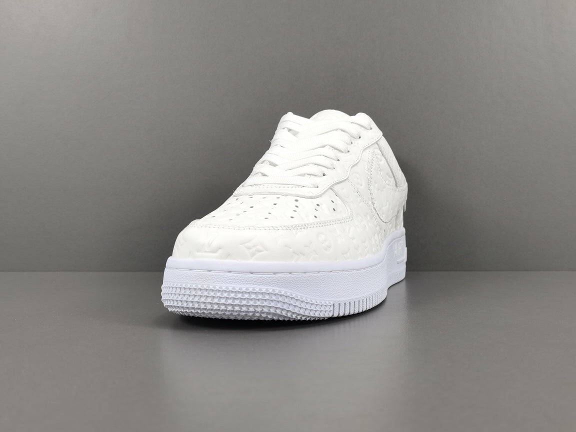 Exclusive NIKE AIR FORCE 1 x LOUIS VUITTON in Radiant White