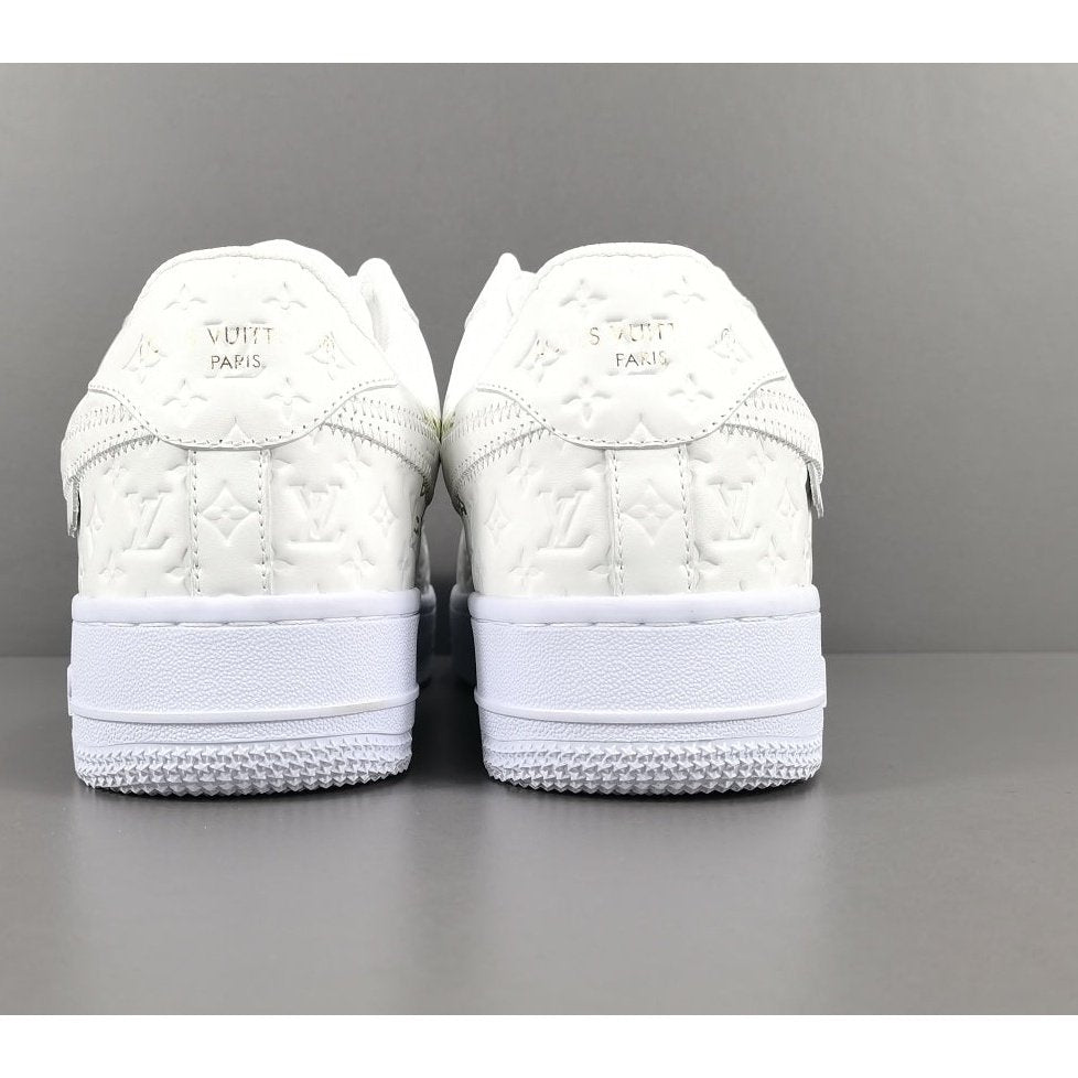 Exclusive NIKE AIR FORCE 1 x LOUIS VUITTON in Radiant White