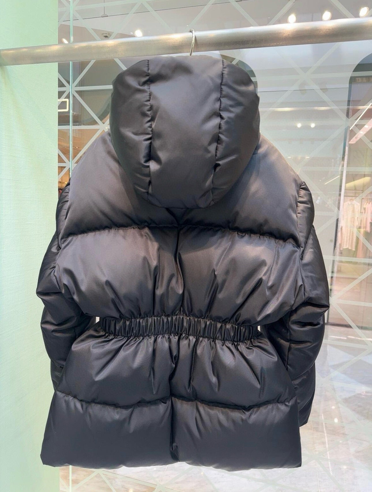 PRADA RE-NYLON PUFFER JACKET WOMAN