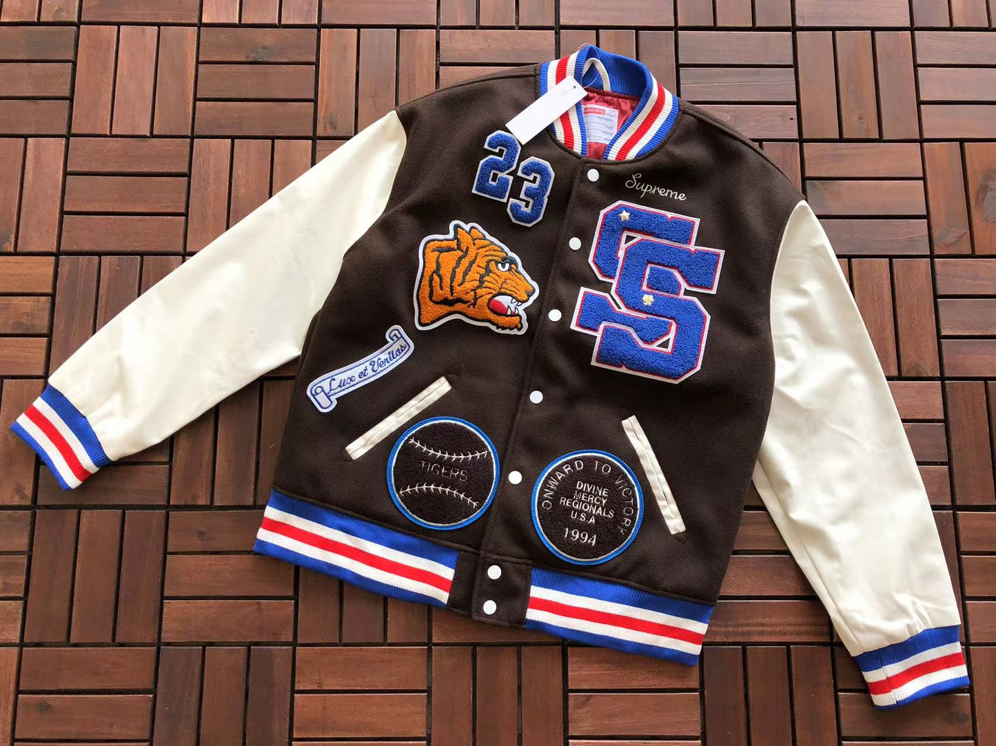 🔥 Supreme Varsity Jackets: Bold, Iconic Streetwear 🔥