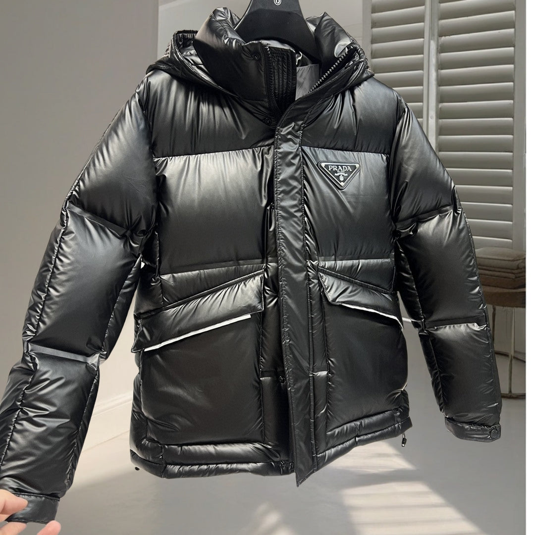 PRADA RE-NYLON PUFFER JACKET MAN