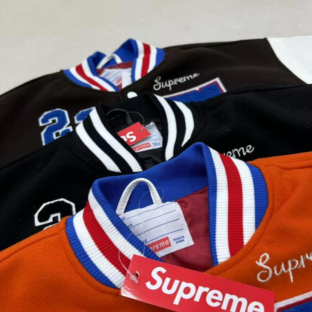 🔥 Supreme Varsity Jackets: Bold, Iconic Streetwear 🔥